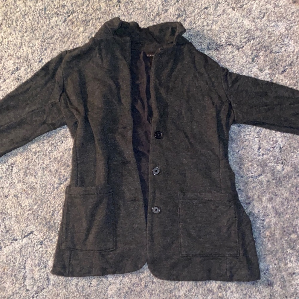 Grey cardigan